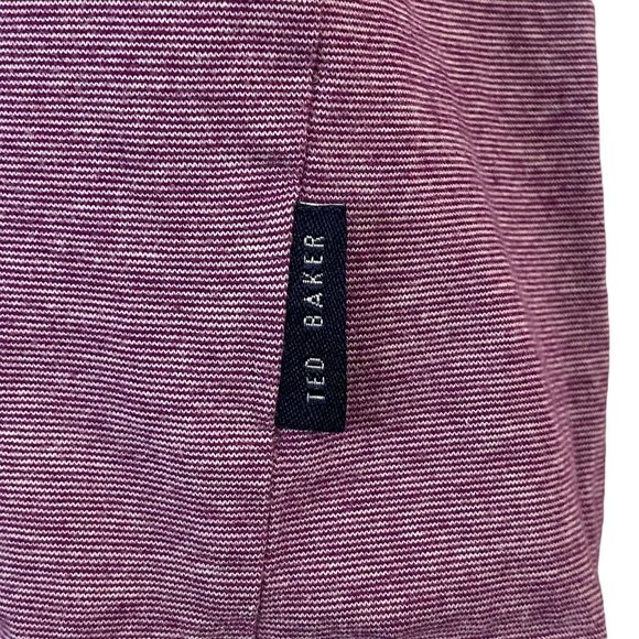 Ted Baker London Women's Purple Polo‎ Shirt Size 4 - Picture 3 of 13